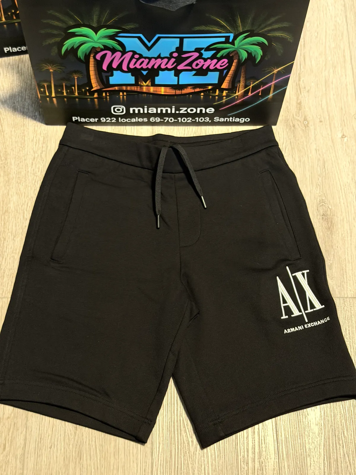 Short negro Armani Exchange